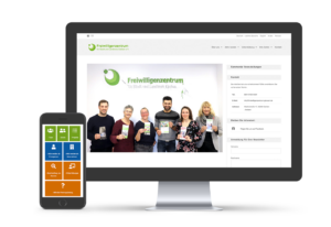 Wordpress-Website, Blog und Veranstaltungskalender für das Freiwilligenzentrum Gießen inklusive responsivem Webdesign