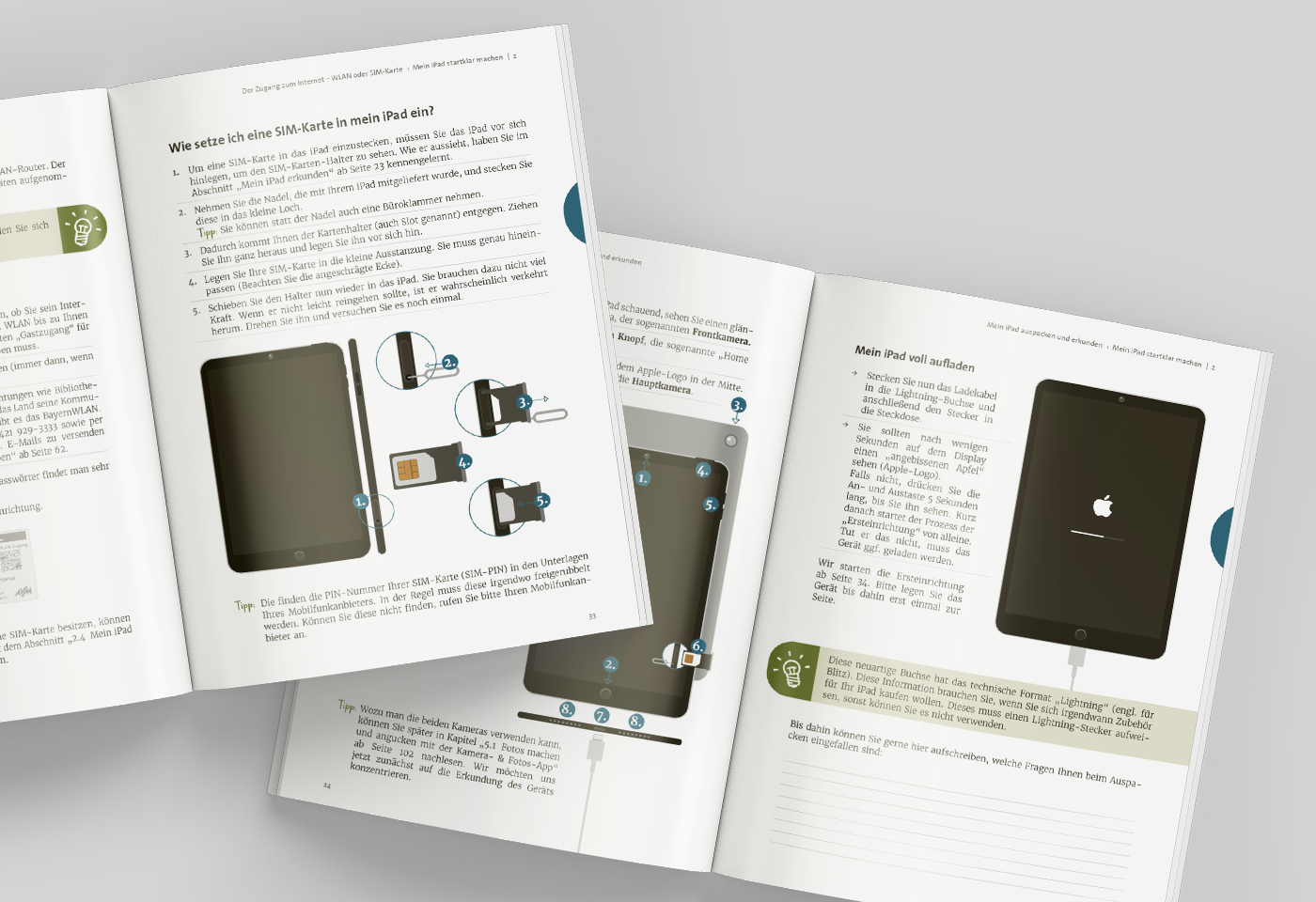 Mein Tablet - Handbuch (Innenseite)