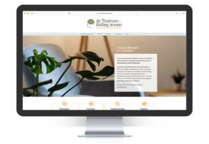 Wordpress-Website für "Dr. Tozman & Kolleg:innen" in Frankfurt – www.psychotherapie-tozman.de inklusive responsivem Webdesign