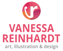Logo zentriert: VANESSA REINHARDT – art, illustration & design – Grafik-Designerin B.A. Logo zentriert: VANESSA REINHARDT - art, illustration & design - Grafik-Designerin B.A.
